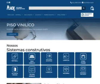 Plack.com.br(Drywall e Pisos Vinílicos em Sistemas Construtivos) Screenshot