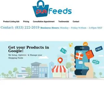 Plafeeds.com(Product Listing Ads) Screenshot