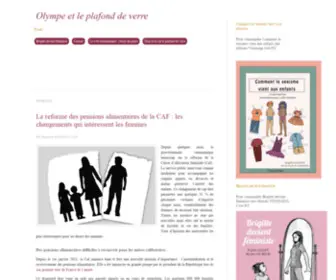 Plafonddeverre.fr(Olympe et le plafond de verre) Screenshot