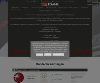 Plag-Haustechnik.de(Hausgeräte) Screenshot