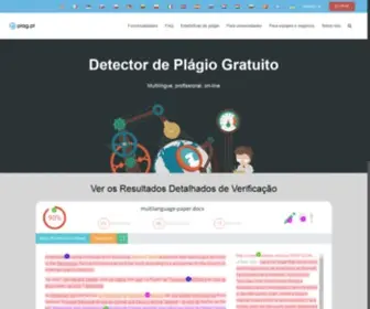 Plag.pt(Detector) Screenshot