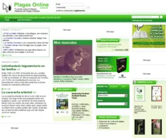 Plagasonline.com.ar(PLAGAS ONLINE) Screenshot
