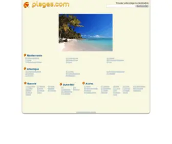 Plages.com(Méditerranée) Screenshot