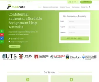 Plagfree.com(Best Assignment Help Website) Screenshot