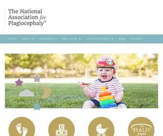 Plagiobaby.org(The National Association for Plagiocephaly) Screenshot