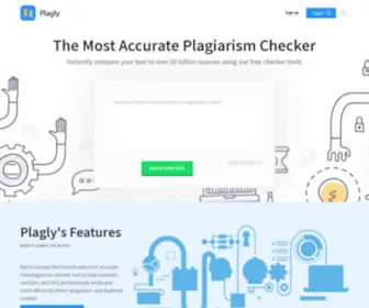 Plagly.com(Free Plagiarism Checker) Screenshot