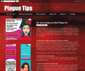 Plaguetips.com(Plague Tips) Screenshot