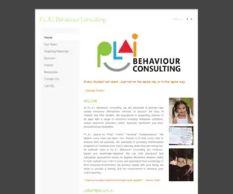 Plaiconsulting.com(Behaviour Consulting) Screenshot