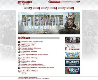 Plaidhatgames.com(Plaid Hat Games) Screenshot