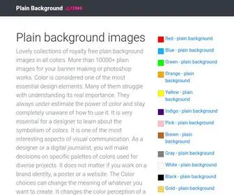 Plainbackground.com(Downloadplain background images with different colors) Screenshot