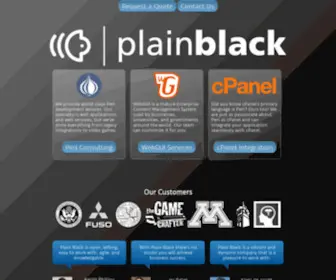 Plainblack.com(Plain Black) Screenshot