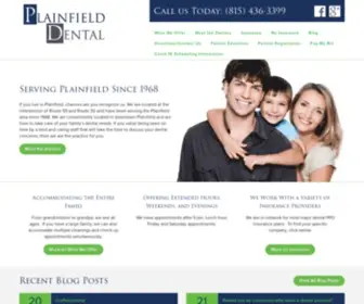 Plainfielddental.com(Plainfield Dental) Screenshot