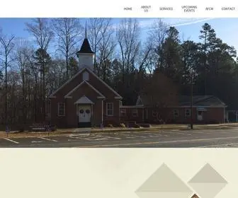 Plainfieldfriendsnc.org(Who we are) Screenshot