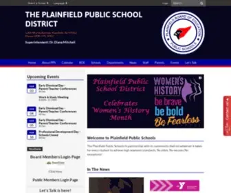 Plainfieldnjk12.org(The Plainfield Public School District) Screenshot