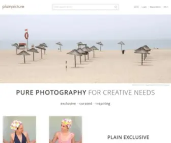 Plainpicture.com(Plainpicture photo agency for new stock photography and exclusive images) Screenshot