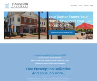 Plainsboropharmacy.com(PlainsboroPharmacy) Screenshot