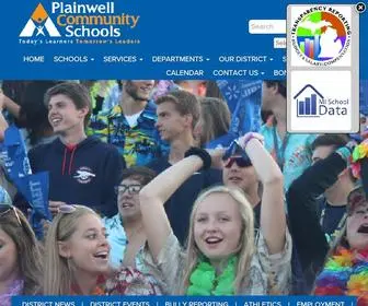 Plainwellschools.org(Plainwell Community Schools) Screenshot