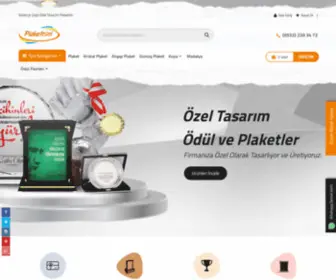 Plaketcim.com(Plaket, Kristal Plaket, Ahşap Plaket ve Ödül Plaket Merkezi) Screenshot