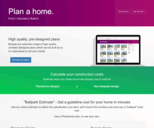 Plan-A-Home.ie(Plan a home) Screenshot