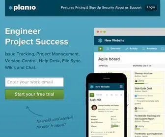 Plan.io(Online Project Management and Redmine Hosting) Screenshot
