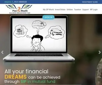 Plan2Wealth.com(Plan2Wealth) Screenshot