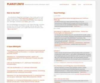 Plan3T.info(Bibliothekarische Stimmen) Screenshot