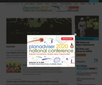 Planadviser.com(Plan advisers) Screenshot