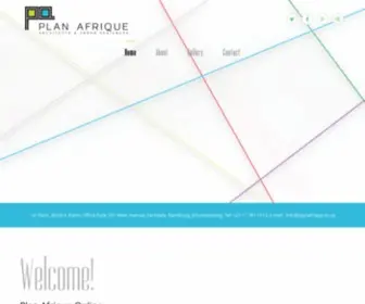 Planafrique.co.za(Plan Afrique) Screenshot