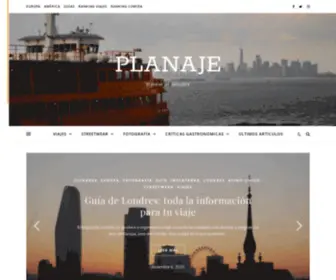 Planaje.com(Página de inicio de este blog) Screenshot