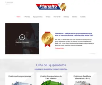 Planaltoindustria.com.br(Planalto Indústria Mecânica) Screenshot