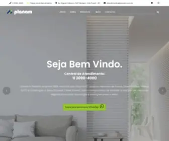 Planam.com.br(Planam Forros e Divisórias) Screenshot