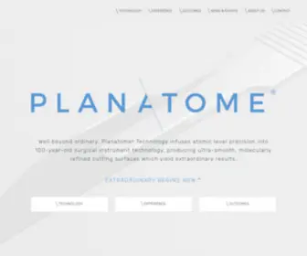 Planatome.com(Planatome® Technology) Screenshot