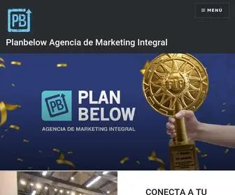 Planbelow.blog(Planbelow Agencia de Marketing Integral) Screenshot