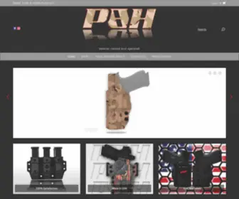 Planbholsters.com(Kydex®) Screenshot