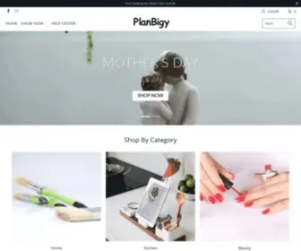 Planbigy.com(Create an Ecommerce Website and Sell Online) Screenshot