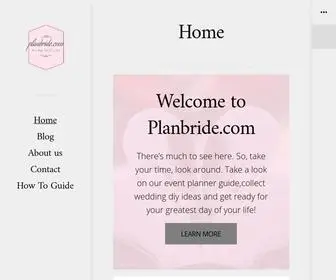 Planbride.com(Planbride) Screenshot