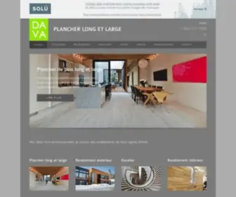 Planchersdava.com(Revêtement extérieur en bois) Screenshot