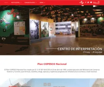 Plancopesconacional.gob.pe(Plan COPESCO Nacional) Screenshot