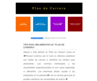 Plandecarrera.com(Ernesto Yturralde Worldwide Inc) Screenshot