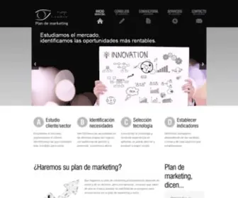 Plandemarketing.net(Plan de marketing) Screenshot