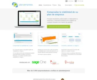 Plandempresa.com(Plan de empresa software) Screenshot