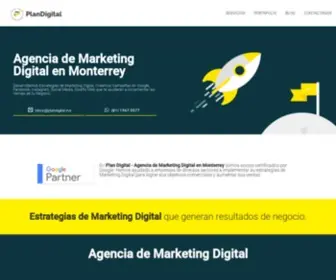 Plandigital.mx(Agencia de Marketing Digital en Monterrey) Screenshot