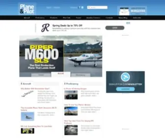Planeandpilotmag.com(Plane & Pilot Magazine) Screenshot