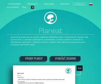Planeat.sk(Nutričná aplikácia) Screenshot