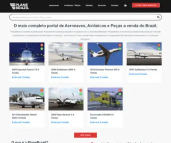 Planebrazil.com(Encontre Aeronaves a Venda) Screenshot