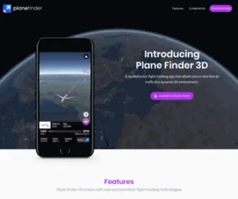 Planefinder3D.com(Plane Finder 3D) Screenshot