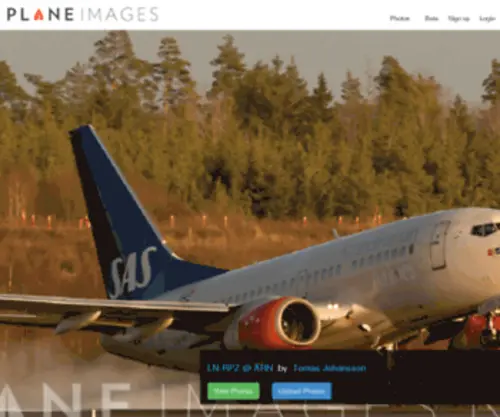 Planeimages.net(Plane Images) Screenshot