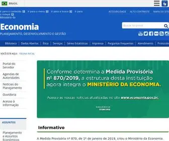Planejamento.gov.br(Ministério) Screenshot