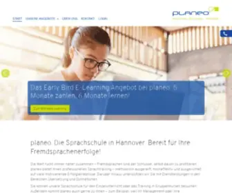 Planeo.org(Sprachen effizienter lernen) Screenshot