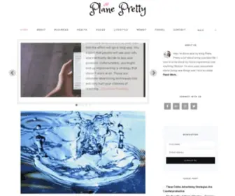 Planepretty.com(My blog) Screenshot